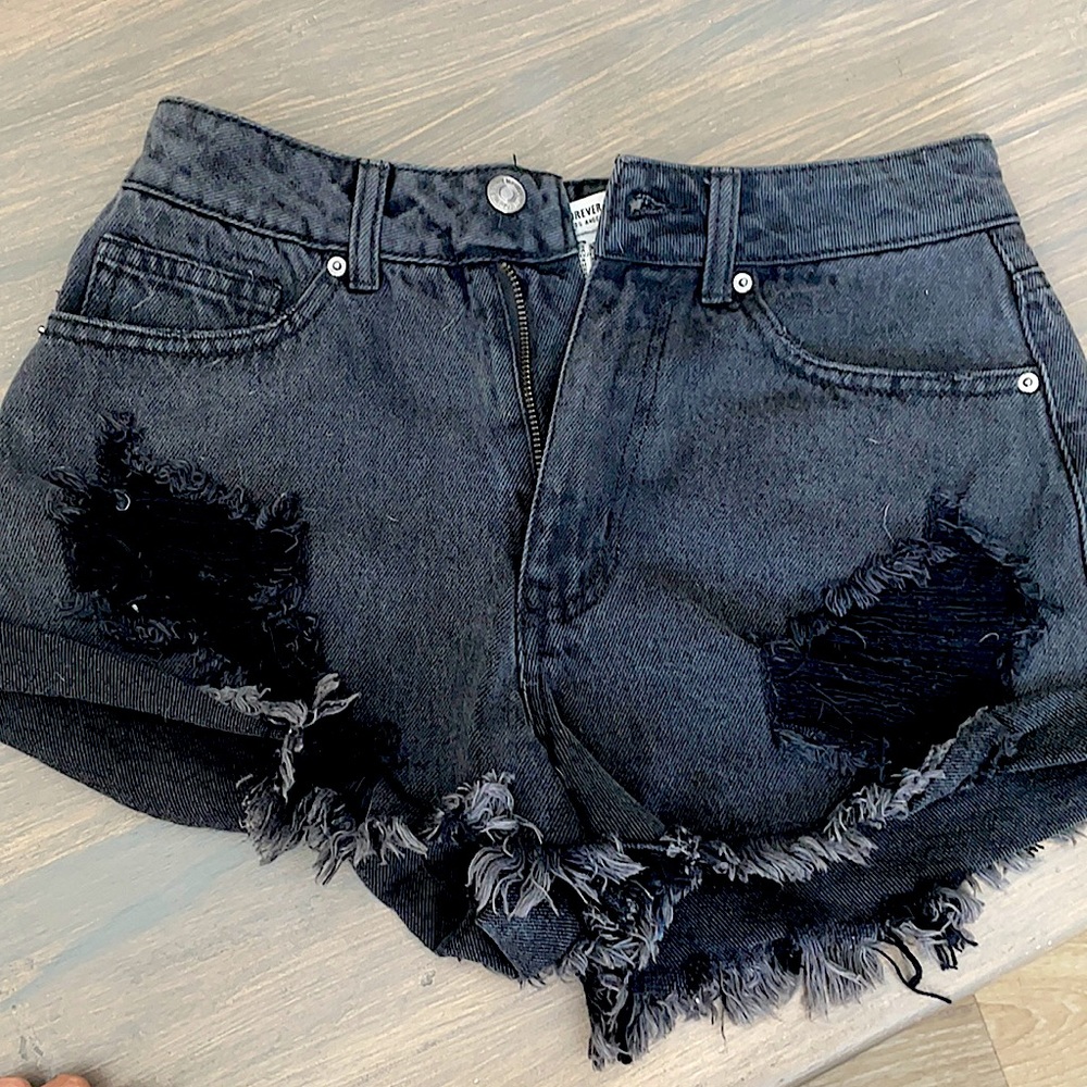 Black shorts